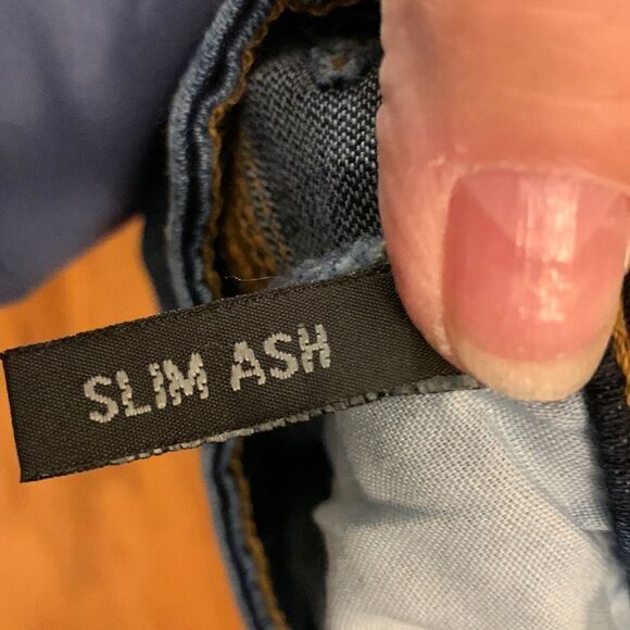 Buffalo by David Bitton size 31/30 Slim Ash distressed denim jeans - Picture 6 of 7